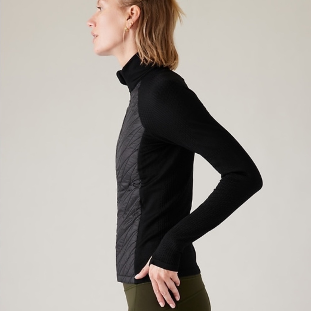 Athleta Flurry Force Insulated Primaloft Jacket II - Black - XS